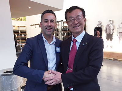 Kelowna hosted Kasugai Mayor, Futoshi Ito, and a group of delegates from its Japanese sister city.
